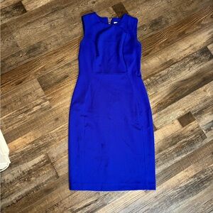 Blue Calvin Klein dress